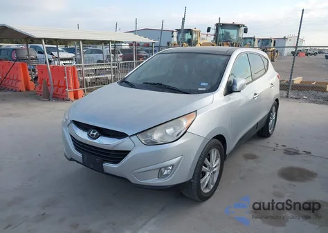 2012 Hyundai Tucson Limited from USA, damaged, VIN KM8JU3AC9CU362341